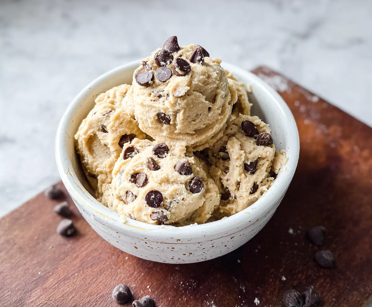 Healthy Greek Yogurt Cookie Dough perfect for a guilt-free treat.