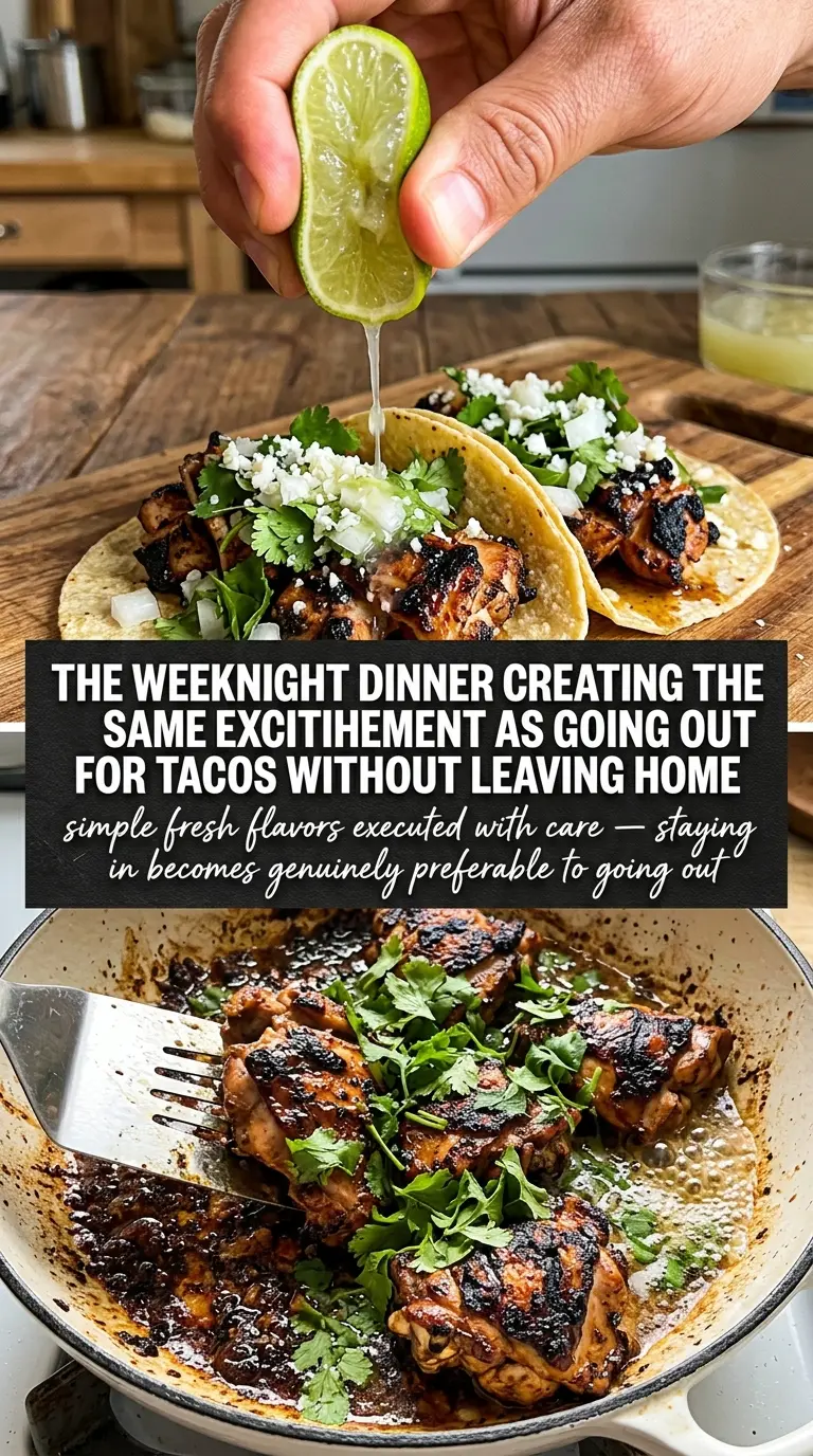 Chicken Street Tacos grilled chicken lime cilantro