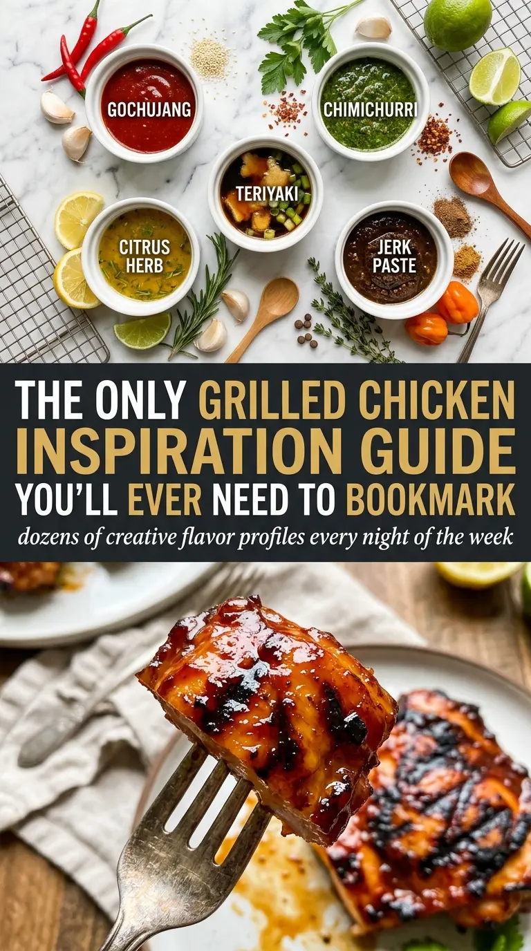 Creative Grilled Chicken Recipes Collection grilled chicken variety