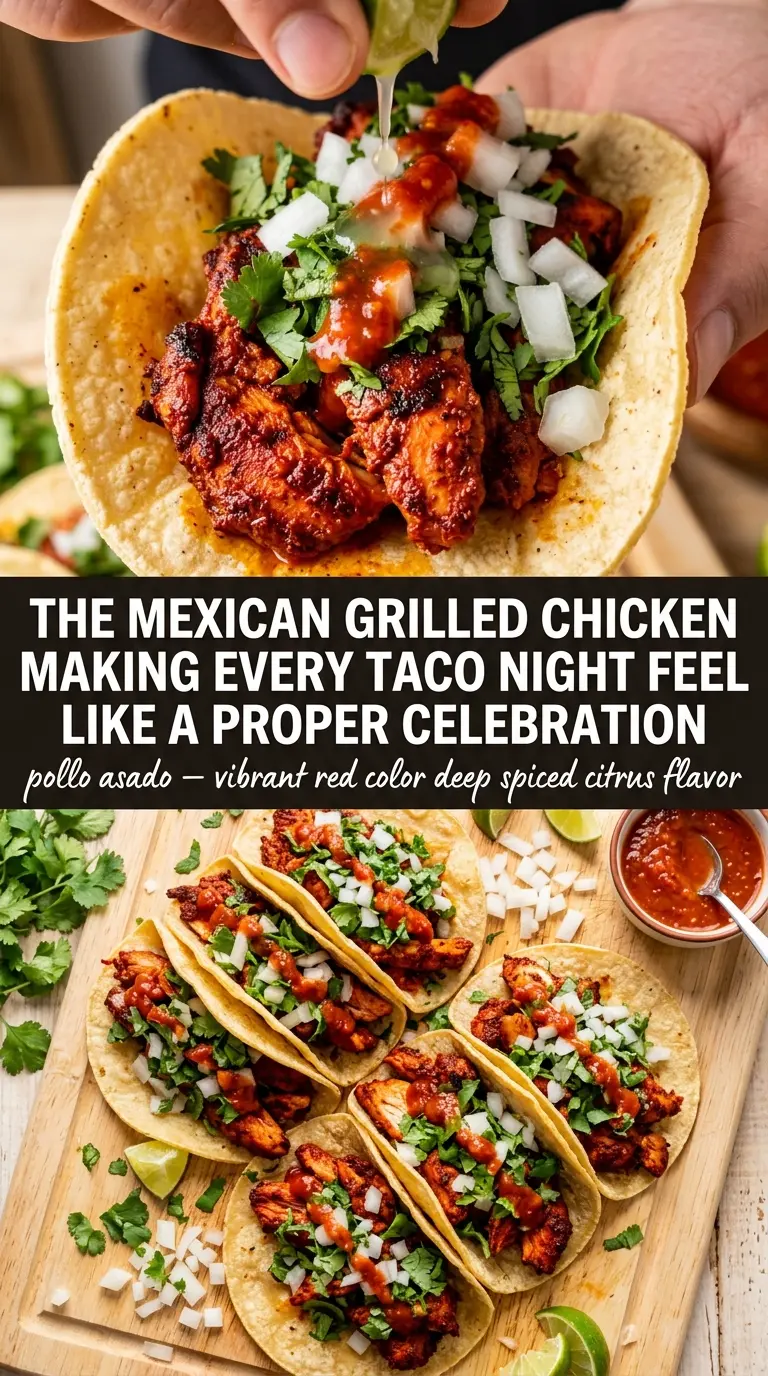 pollo asado - mexican grilled chicken cooked grilled