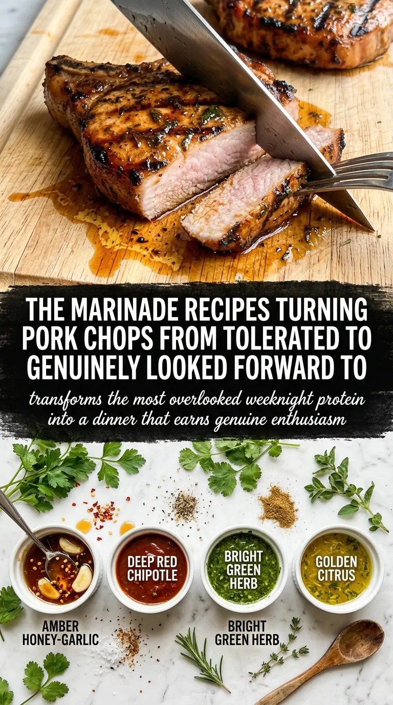 Quick & Easy Pork Chop Marinades juicy grilled savory