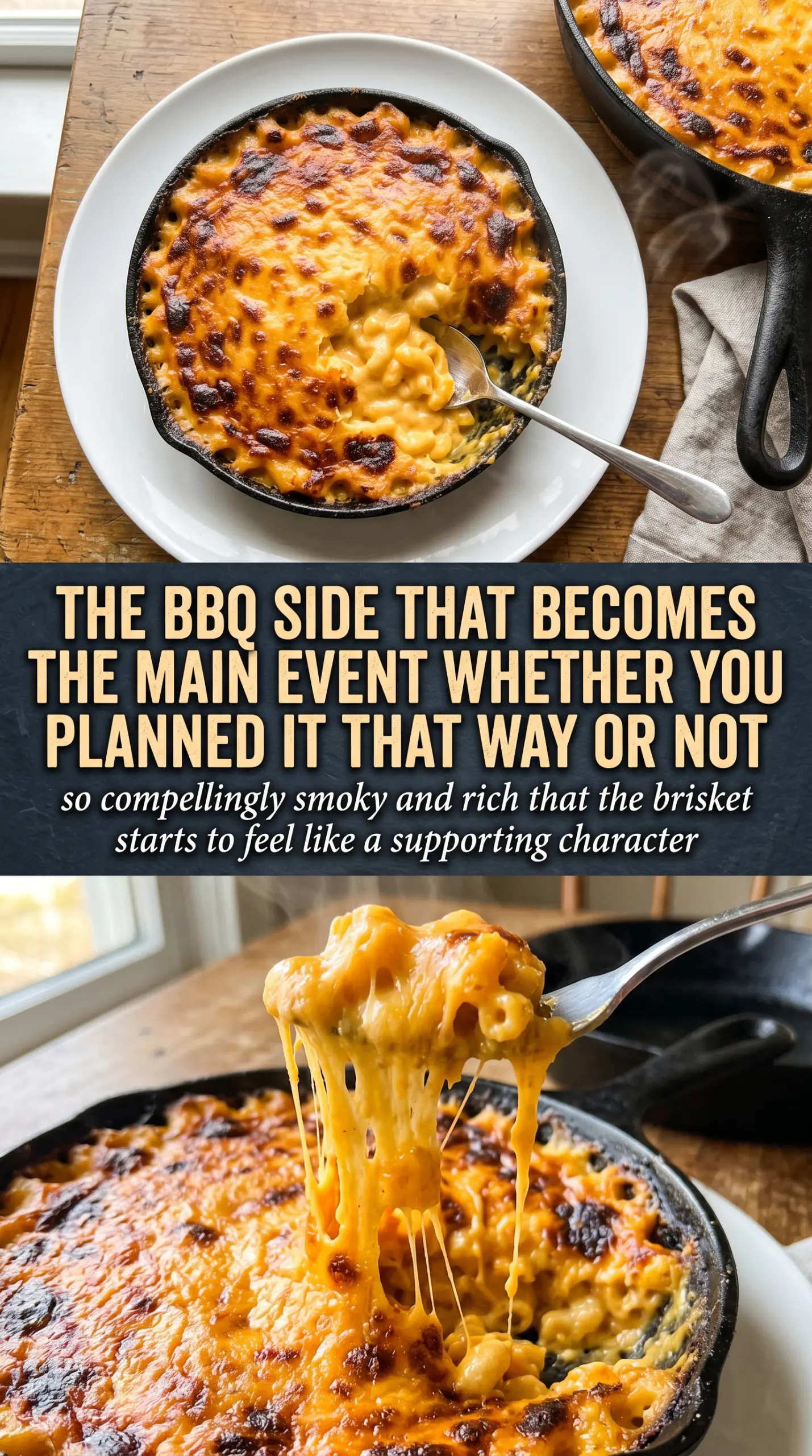 Smoked Mac And Cheese creamy smoky cheesy