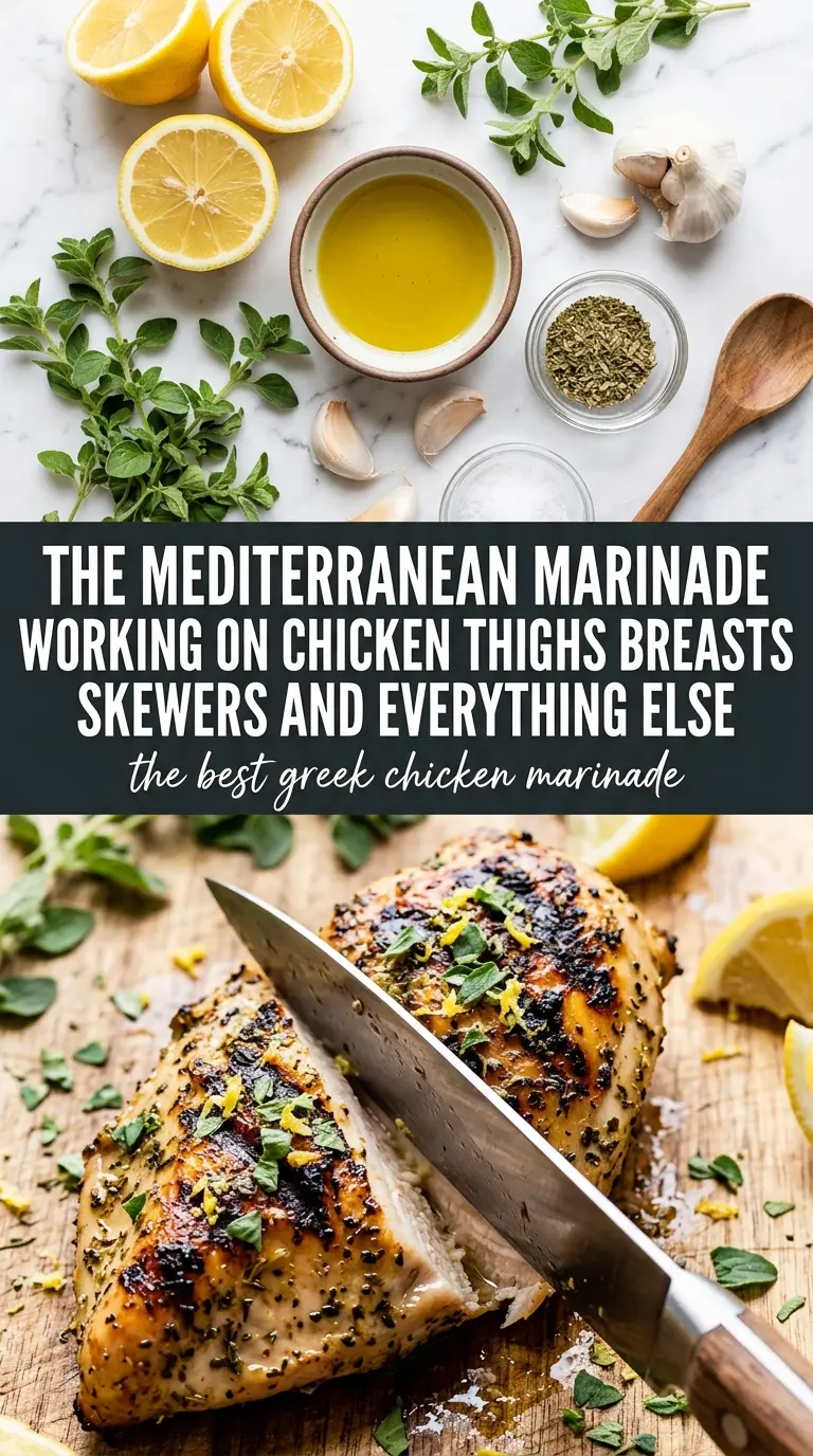the best greek chicken marinade marinade ingredients