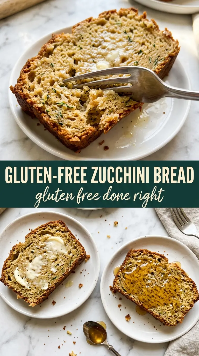 Gluten-Free Zucchini Bread moist golden loaf