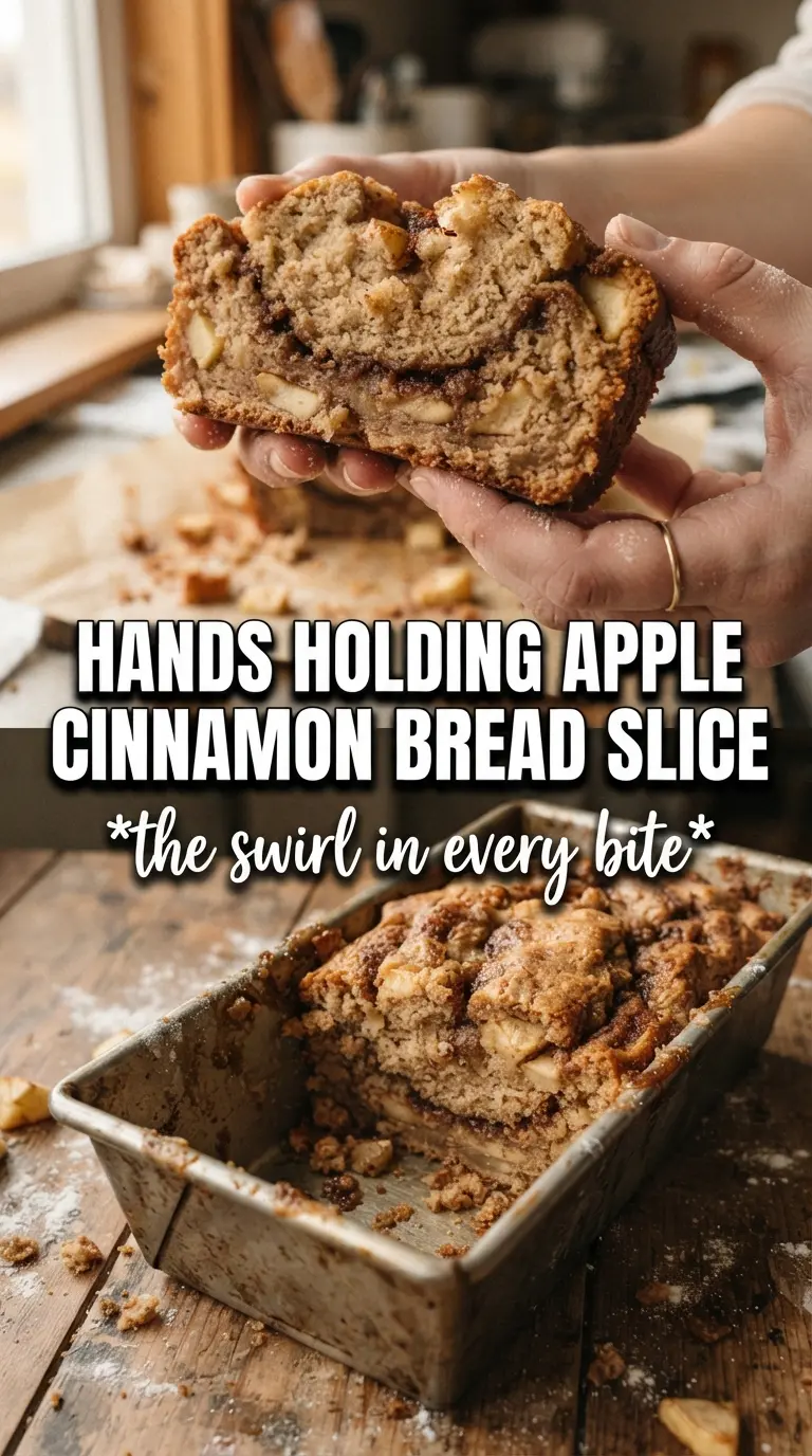 Apple Cinnamon Bread golden cinnamon swirl tender crumb