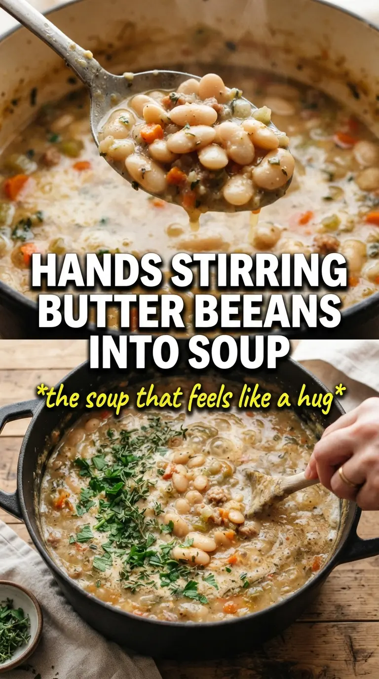 Butter Bean Soup smoky creamy hearty