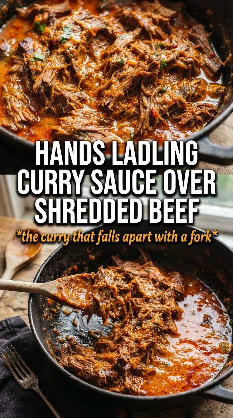 Coconut red curry drip beef saucy tender fragrant
