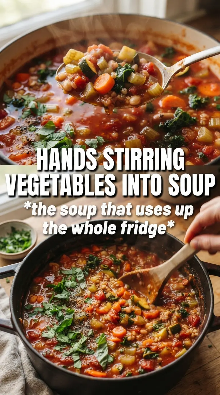 Vegetable Soup colorful broth tender vegetables